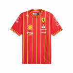Puma Scuderia Ferrari SS24 Meeskonna Jalgpallis&auml;rk Meeste S&auml;rk Scarlet 763608-01 L