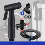 K&auml;eshoitav bidee tualettpihusti komplekt roostevabast terasest bideesegisti Seinale paigaldatav tualettpihusti vannituppa du&scaron;ipea isepuhastuv