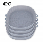 4 tk korduvkasutatav &otilde;hufrit&uuml;&uuml;r silikoonist poti korvi vooderduse mittenakkuv matt ahju k&uuml;psetusplaadi jaoks S roosa