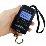 1-osaline mini kaasaskantav digitaalne kaal 40 kg X 10 g pagasi reisimiseks kaalumine elektrooniline konkskaalu t&ouml;&ouml;riistad kalap&uuml;&uuml;gi tarvikud