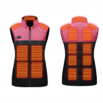 Meeste naiste vestiga jope Meeste talvine elektriline soojendusega vest spordimatkamiseks, &uuml;lisuur 5XL XS