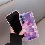 Pilvemustriline pehme silikoon&uuml;mbris Samsung A55 A35 Xiaomi Redmi Note 13 Pro 13C iPhone 15 Huawei Honor Realme kaamerale kaitsev p&otilde;rutuskindel kate Samsung Galaxy S9 Plus sinine