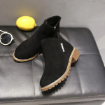 S&uuml;gis Talv Suur Suurus Naiste Saapad Klassikalised Lukuga Lume Pahkluusaapad Talvised Suede Soojad Karusnahast Pl&uuml;&uuml;sist Naiste L&uuml;hikesed Kingad 38 must