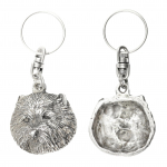 West Highland White Terrier, Westie, Westy - Silver-plated dog pendant, handbag decoration, backpack pendant by Art-Dog brand