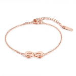 Sipengjel Fashion roostevabast terasest Endless Love Infinity keti k&auml;ev&otilde;rud Reguleeritavad k&auml;ev&otilde;rud naiste peo ehetele