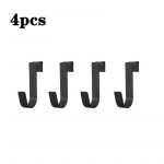 Mitmeotstarbelised konksud K&ouml;&ouml;gikapi uks Tagumine konks Rippumisriiul Riided Mantel M&uuml;ts R&auml;tiku nagi Hoiukonks Vannitoatarvikud Puntsivaba v&auml;ike konks 4pcs valge