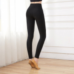 Mustad k&otilde;rge v&ouml;&ouml;kohaga balletip&uuml;ksid t&auml;iskasvanutele, Modal Stretch tantsup&uuml;ksid &ndash; Slim Fit treening- ja treeningp&uuml;ksid L must