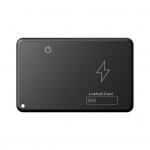 Yousheng juhtmevaba laadimisega rahakoti j&auml;lgimiskaart &uuml;li&otilde;huke disain kaasaskantav Bluetooth-&uuml;hilduv GPS-lokaator veekindel &otilde;huke esemeleidja must