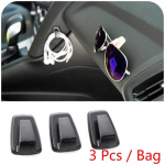 3 tk/kott &Uuml;ldotstarbelised autotarvikud tarvikud kaasaskantavad riided nagi auto kere auto riputus B valge