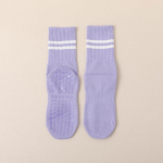 Naiste valged sokid puuvillased libisemiskindlad j&otilde;usaal S&uuml;gistalv Tube Sokid P&otilde;randatants Pilates Spordisokid One Size