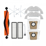 Xiaomi Robot Vacuum X10 B102GL tolmuimeja tarvikud varuosade vahetuskomplekt, p&otilde;hihari, harjakate, tolmukotid, hepa filter, mopilapid Kit 2