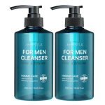 Clean Beauty Hyaluronic Mildly Acidic Feminine Cleanser 500ml x 2 / Hypoallergenic good ingredients black