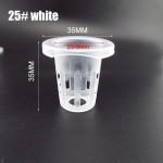 10 tk Plant Grow Net puukoolipotid H&uuml;dropooniline koloniseerimisv&otilde;rk Taim Mullavaba kasvuhoone plastikust korvihoidja NO.25