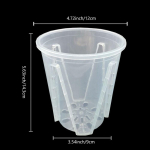 Aiandus Taimede Konteiner Plastikust Potitaimed Taimepott Sukulentide Kast Lillepotid 12cm