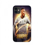 Coque Maniacase pour iPhone 11 Kylian Mbappe Real Madrid Wallpaper