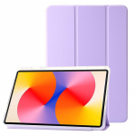 Luksuslik l&auml;bipaistev klapiga nahast tahvelarvuti &uuml;mbris Huawei MatePad SE 11 2024 jaoks, &uuml;mbris pliiatsihoidjaga, klapiga alus, l&auml;bipaistev tagakaas, p&otilde;rutuskindel kaitse&uuml;mbris MatePad SE 11 2024 must