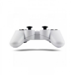 Manette PS3 Blanche Vibrante Sans Fil Bluetooth pour Console PS3, PC, Linux, Raspberry