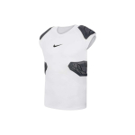 Nike Logo Plaastert&ouml;&ouml;tlusega Kaitsepaneel Mugav &Uuml;mmarguse Kaelusega Vest Meeste Topid Valge AQ2733-100 2XL