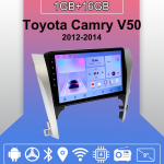 Android Carplay autoraadio Toyota Camry V50 2012-2014 multimeediumipleieri peakomplekti stereo GPS-navigatsioon BT WIFI 2+32GB 1+16GB