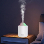 500 ml Air Humidifier with Colorful Light for Personal Desktop and Indoor valge