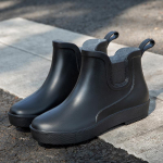 Moodsad Chelsea vihmasaapad rohelised kummikud naistele neli aastaaega t&auml;iskasvanute galo&scaron;id pluss suurus 41 vihm veekindlad saapad 2024 35 must
