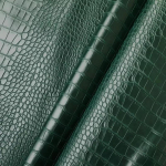 50 X 138cm L&auml;ikiv Reljeefne Krokodillimuster Kunstnahast Rull S&uuml;nteetiline Nahk K&auml;sit&ouml;&ouml;riie Polsterduseks DIY K&auml;sit&ouml;&ouml; 50x138cm gray