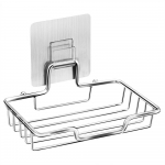 Kvaliteetne roostevabast terasest seinale kinnitatav seebihoidja Vannitoa k&auml;snn&otilde;u Du&scaron;iriiul Koduklambri tarvikud