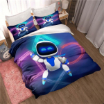 ASTRO BOT Armas multifilmi voodipesukomplekt Tekikomplekt, &uuml;heinimesevoodi King-size voodikomplekt t&auml;iskasvanutele lastele Magamistoa tekikott padjap&uuml;&uuml;r 140x210cm 2pcs