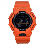 Casio G-Shock Digitaalne Bio-p&otilde;hine Oranž Vaikrihm Must sihverkvarts GD-010-4 200M Meeste k&auml;ekell must