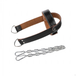 Neck Harness Strengthener Elastic Easy to Store with Iron Chain Exercise Equipment Trainer