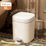 8L/10L Luksuslik pr&uuml;gikast pedaalikaanega k&ouml;&ouml;kidele Vannituba Veekindel pr&uuml;gikast Suure mahutavusega pr&uuml;gikast