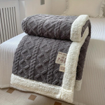 1 tk Taffeta kahepoolne lambavillast vooditekk, talvine paksendatud soe diivantekk, kliimaseadme tekk igaks aastaajaks 100X150cm
