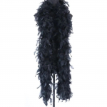 Feather Boas s&uuml;damega &auml;&auml;risteta p&auml;ikeseprillid &ndash; 2M/6,6 jalga Feather Boa naistele &ndash; ideaalne tantsimiseks, pulmadeks, peoks, cosplay One Size oranž