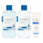 ROUND LAB meestele kasemahla niisutav toonik, losjoon 2 komplekt + puhastusvahend 40 ml