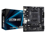 ASRock AMD A520 pesa AM4 Micro ATX emaplaat DDR4-SDRAM