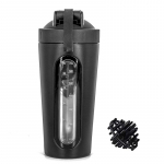 Thermos Vaakumkolvid Roostevabast Terasest Shaker Pudel J&otilde;usaali Proteiini Vee Pudel Reisi Kohvitass Tee Piima Tass Termotass 300ml 11oz must