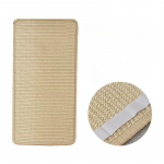 Sisal kassikraapimismatt Lemmiklooma kriimustusmatt Kaitske diivanit ja vaipu Kulumiskindel kokkupandav kassikraabits Sisal Matid Lemmikloomatarbed 20x40cm kollane