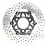 220mm Piduriketas Mootorratas 3 Auguga Roostevaba teras Ees Taga Ketta Rootor Kettad Roller Sportratas Krossikas ATV Pitbike