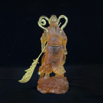 Veda Jialam Bodhisattva Kaunistus Kodune Vee Glasuur Vaik Kuldne Foolium Gamma Sinine Buddha Skulptuur Guan Gong Jialam Kaunistus