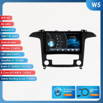 Hizpo 2din Android Auto Raadio Ford S-Max 2007 - 2015 jaoks Auto AC Auto Raadio Multimeedia Video M&auml;ngija GPS Navi Peaseade Carplay 4G BT RDS intelligentne DVR W5 8Core 4G 64G AI