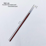 K&uuml;&uuml;nte kunsti peene joonega joonistuspintsel &ndash; puidust k&auml;epidemega pliiats detailide tegemiseks, maalimiseks ja n&auml;okunstiks Thread pen (0.9cm)