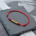 Punane N&ouml;&ouml;r Mattkuldsete Helmestega Paari Punane N&ouml;&ouml;r Loomade Aasta &Otilde;nnehelmes Vanaaegne K&auml;ev&otilde;ru Yst&auml;v&auml;np&auml;eva Kingitus punane