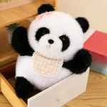 Armas loomne pl&uuml;&uuml;sist m&auml;nguasi, t&auml;idisega j&auml;nes siga rebane panda eesel, kandev padi Pehme beebinukk lastele s&uuml;nnip&auml;evakingitus 35cm