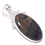 Blue Fire Labradorite Gemstone Handmade Unique Gift Jewelry Pendant 2.1 z3p47