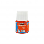 Peinture tissu - P&eacute;B&eacute;o - Setacolor opaque - Orange - 45 ml - Multi-mat&eacute;riaux