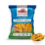 Orgaaniline kurkum terve (Haldi Sabut 400g orgaaniline) / Certified Organic/NPOP Certified