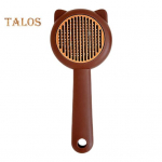 Lemmikloomade libisemishari Isepuhastuv ja eemaldav hari Kass Ujuv karvaeemaldus Massaažikamm Lemmikloomade hooldamise tarvik koertele kassidele kohv