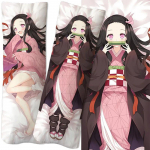 Anime Demon Slayer Kochou Shinobu figuur v&otilde;rdse keha kallistatav kehapadi padjap&uuml;&uuml;r kahepoolne 3D-tr&uuml;kk DIY kahem&otilde;&otilde;tmeline seksikas kingitus 50x150cm pillowcase