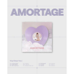 (LP vin&uuml;&uuml;l) JISOO (MUSTROOSA) AMORTAGE Mini Album HEART VER.
