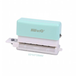 1 tk 6-auguline mulgustamismasin isetehtud lahtiste lehtedega paberi mulgustamise plaanija Clipper k&ouml;itmismasin standardne stantsimismasin roosa